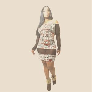 Beautiful multi colored dress